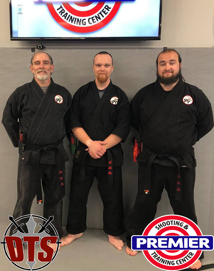blackbelts at premiere with logos