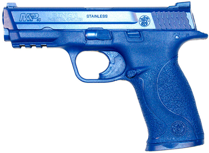 M&P 40 Blue Gun